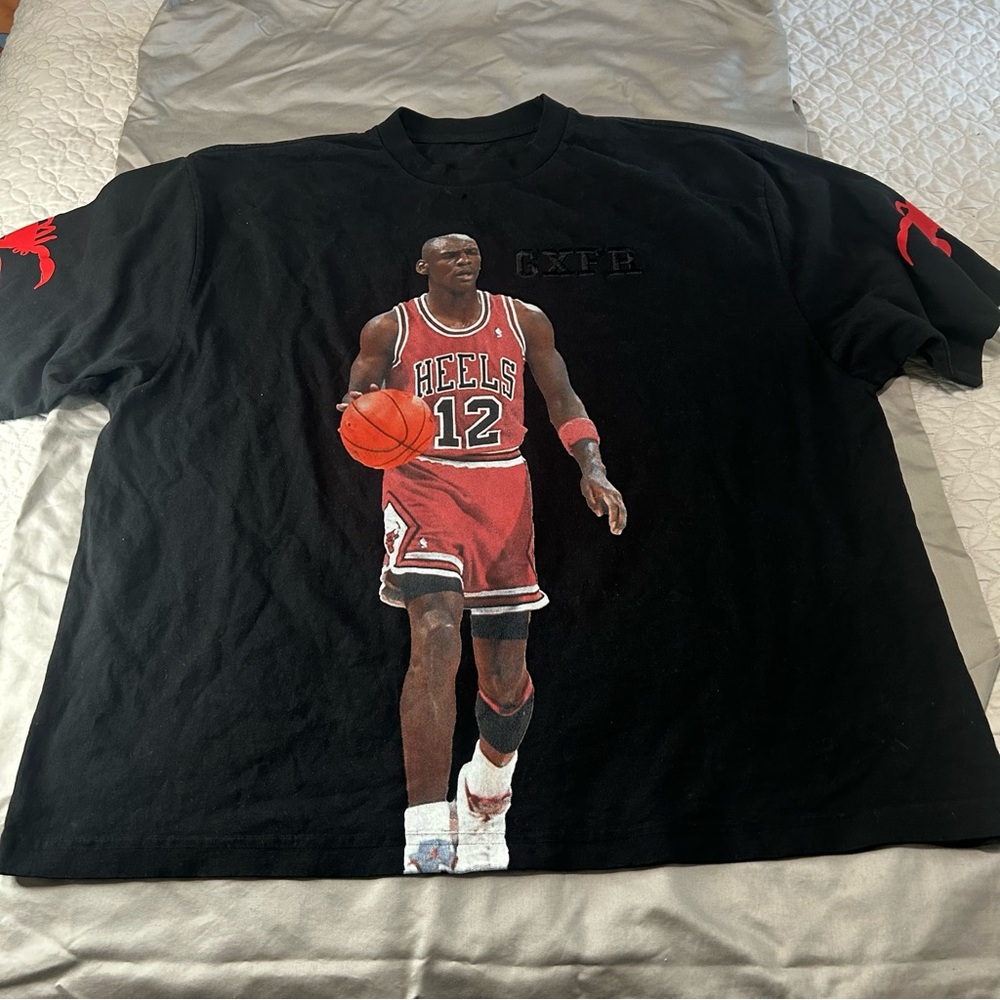 GXFR Michael Jordan oversized graphic t-shirt.